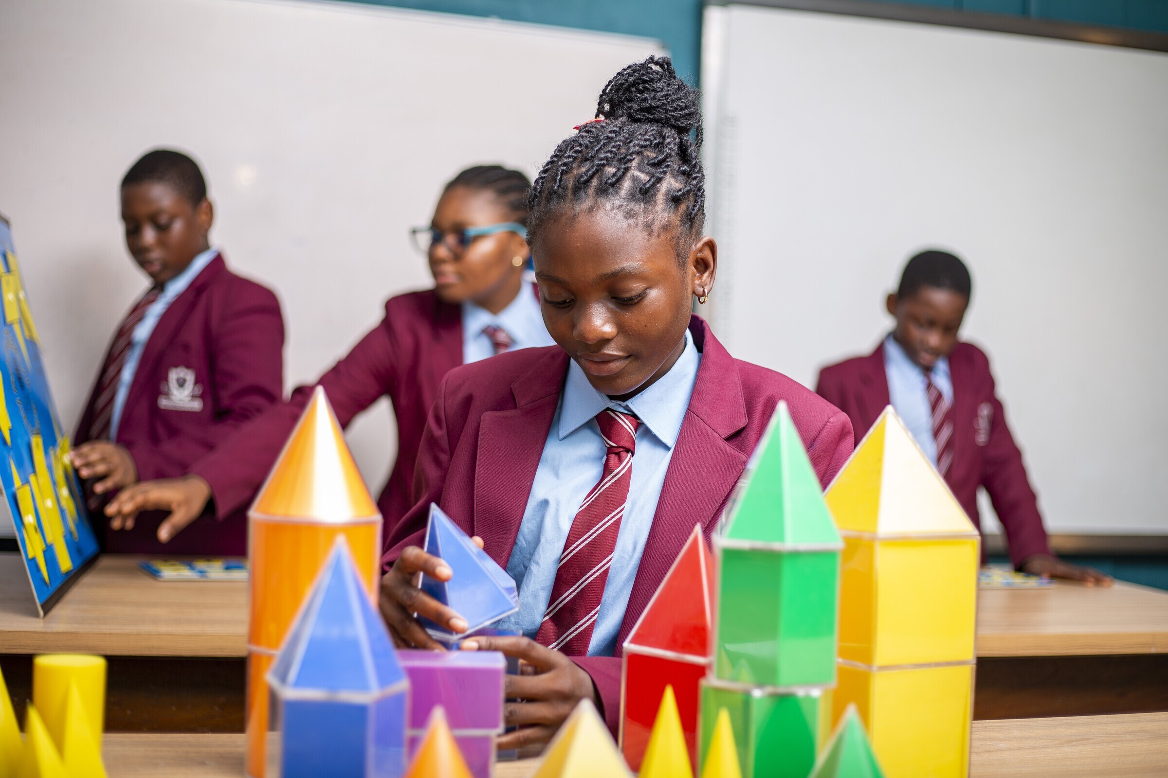 Junior School students learning together